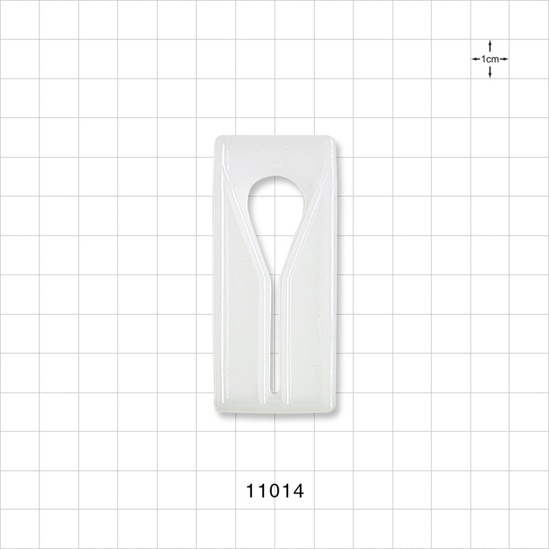 Slide Clamp, Natural - Fits 5/8 inch OD Tubing (0.625 inch, 16 mm) - 11014