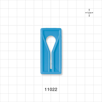 Slide Clamp, Light Blue - Fits 1/2 inch OD Tubing (0.5 inch, 12.7 mm) - 11022