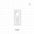 Slide Clamp, Natural - Fits 1/2 inch OD Tubing (0.5 inch, 12.7 mm) - 11023