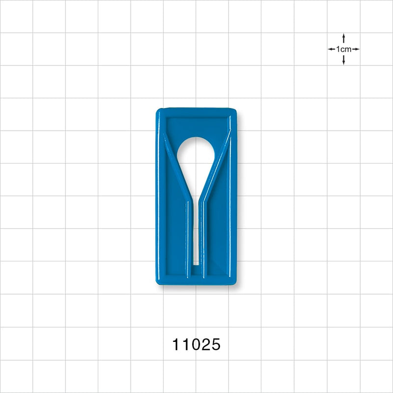 Slide Clamp, Dark Blue - Fits 1/2 inch OD Tubing (0.5 inch, 12.7 mm) - 11025