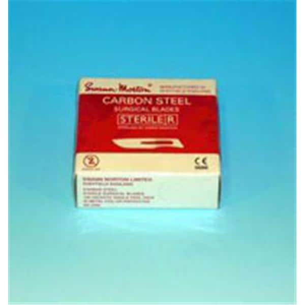 Propper Mfg Co -Stainless Steel Sterile Surgical Blade #11 Disposable 12301100