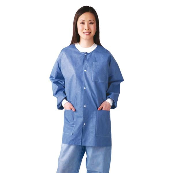 Medline Industries Inc Lab Jacket X-Large Blue 30/Ca - NONRP600XL