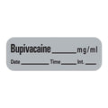 Precision Dynamics Corp. Anesthesia Label DTI Bupivacaine mg/ml Gray 1-1/2x1/2" 600/Rl - LAN-42