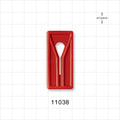 Slide Clamp, Red - Fits 1/4 inch OD Tubing (0.25 inch, 6.35 mm) - 11038