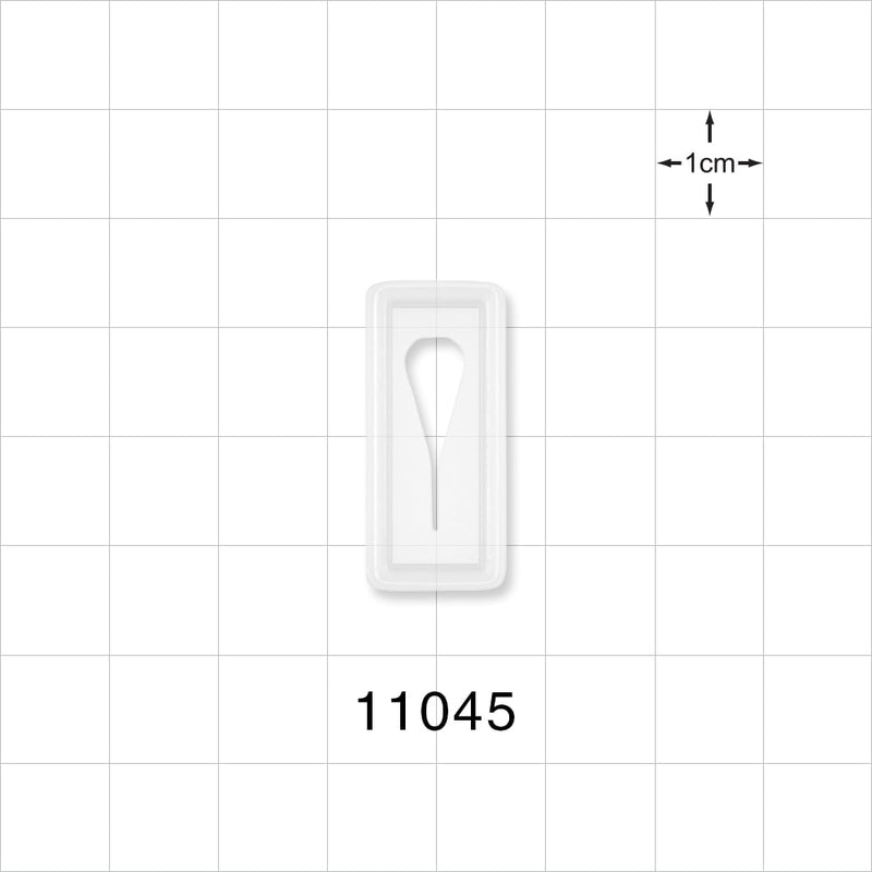 Slide Clamp, Natural - Fits 0.2 inch OD Tubing (5 mm) - 11045