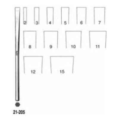 Integra York Pa, Inc -Sheehan Osteotome Stainless Steel Each 21-205-3