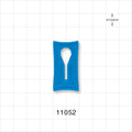 Slide Clamp, Blue - Fits 0.268 inch OD Tubing (6.8 mm) - 11052
