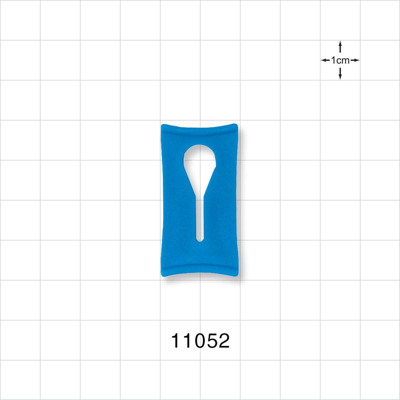 Slide Clamp, Blue - Fits 0.268 inch OD Tubing (6.8 mm) - 11052