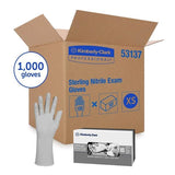 O & M Halyard -Sterling Nitrile Exam Gloves X-Small Gray Non-Sterile Chemo Tested 53137
