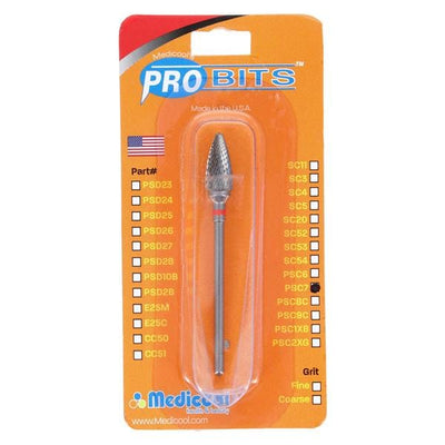 Medicool Bur 3/32" Small Cone Swiss Carbide Ea  - PSC7