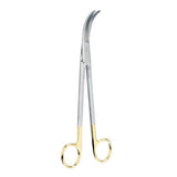 Miltex-Integra Miltex -Hysterectomy Scissors Full Curve 9" Tungsten Carbide Each 30-2103TC