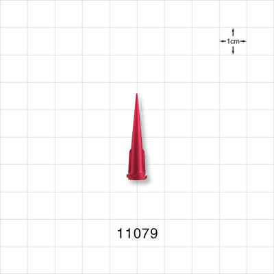 Straight Dispensing Tip, Female Luer Lock , Red Violet - 25 G - 11079