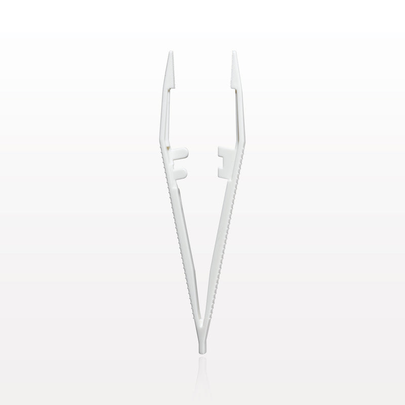 Single-Use Tweezer Forceps, Natural - 7 inch (178 mm) - 11088