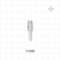 Female Luer Lock, Tubing Port, Clear - 0.19 inch OD (4.83 mm) - 11096