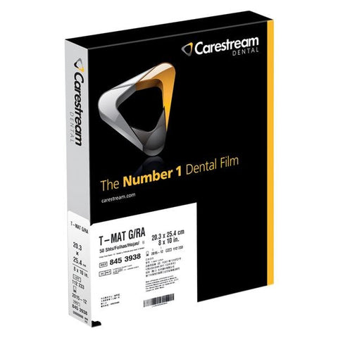 Carestream Health Inc -T-Mat G Cephalometric / TMJ 50/Box, 5 BX/CA 8453938