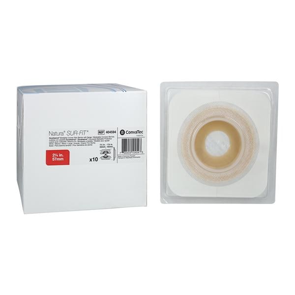 Convatec US SUR-FIT Natura Durahesive 4-1/2x4-1/2" Ostomy Barrier White - 404594