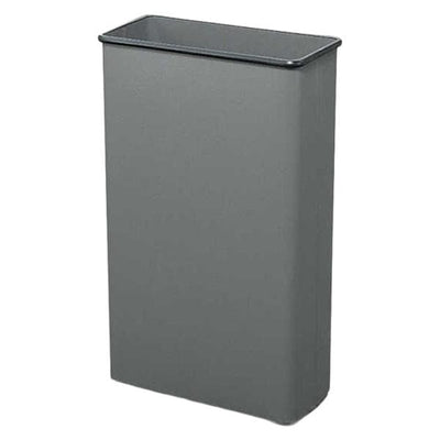 Safco Products Can Trash Vinyl/Powder-Coated Steel Tall No Lid 3/Cr - 9618CH