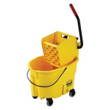 Newell Brands Dist. LLC Mop Bucket & Ringer 26-Qt Ea Each - FG748000YEL