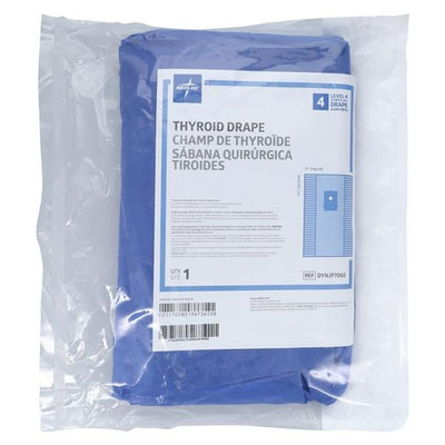 Medline Industries Inc 77x121" Sterile Surgical Drape 5x5" Diamond Fenestrated  - DYNJP7002