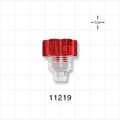 Tuohy Borst Adapter, Small Body - 7 FR - 17 FR (0.091 inch - 0.224 inch, 2.3 mm - 5.7 mm); 0.228 inch ID Tubing Port (5.8 mm) - 11219