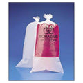 Bel-Art Products -Biohazard Bag 1-1/2mil 24x30" Red/Clear Polypropylene Symbol Autoclavable Disposable With Indicator 100/Box F131610009