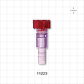 Tuohy Borst Adapter, Barbed - 6 FR - 18 FR (0.078 inch - 0.236 inch, 2 mm - 6 mm); 0.449 inch - 0.472 inch OD Barb (11.4 mm - 11.9 mm) - 11223