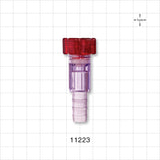 Tuohy Borst Adapter, Barbed - 6 FR - 18 FR (0.078 inch - 0.236 inch, 2 mm - 6 mm); 0.449 inch - 0.472 inch OD Barb (11.4 mm - 11.9 mm) - 11223