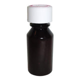 Clarke Container Division Syrup Bottle Plastic 1oz Amber Reusable Non-Sterile 100/Case - 91000