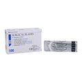 Henry Schein Inc. Stainless Steel Sterile Surgical Blade #20 100/Bx, 40 BX/CA - 4335