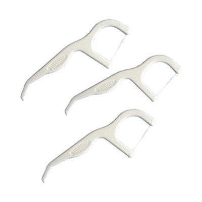 Henry Schein Inc. -Acclean Flosser Adult With Gum Stimulator Unflavored 3/Package Dispenser Box 48pk/Box, 12 BX/CA 751470