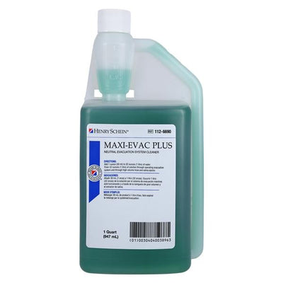 Henry Schein Inc. -Maxi-Evac Plus Evacuation System Cleaner Liquid Concentrate 32oz/Bottle, 4 BT/CA 112-6690