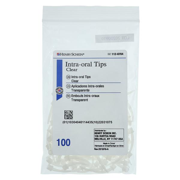 Henry Schein Inc. -Maxima Intraoral Mixing Tips Small Clear 100/Package, 50 PK/CR 1126704