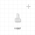 Large-Bore Male Cap, Vented, Natural -  - 11307