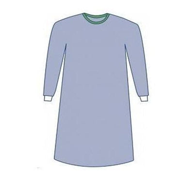 Medline Industries Inc  Sirus Non Reinforced Surgical Gown AAMI Level 3 SMS Fabric X-Large Blue 20/Ca  - DYNJP2002S