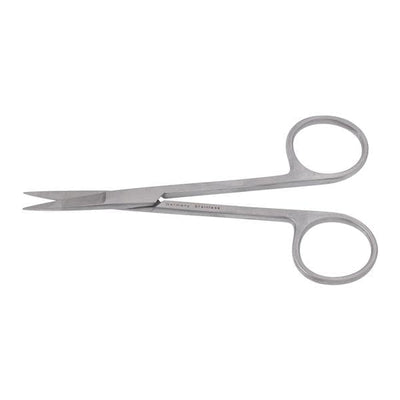 BR Surgical, LLC  Iris Scissors Straight 4" Stainless Steel Non-Sterile Reusable Ea - WG08-33810