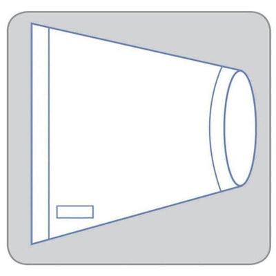 Medline Industries Inc -InvisiShield 36x36" Sterile Banded Bag Clear DYNJE63636R