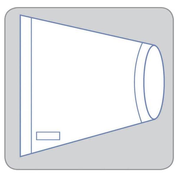 Medline Industries Inc -InvisiShield 36x36" Sterile Banded Bag Clear DYNJE63636R