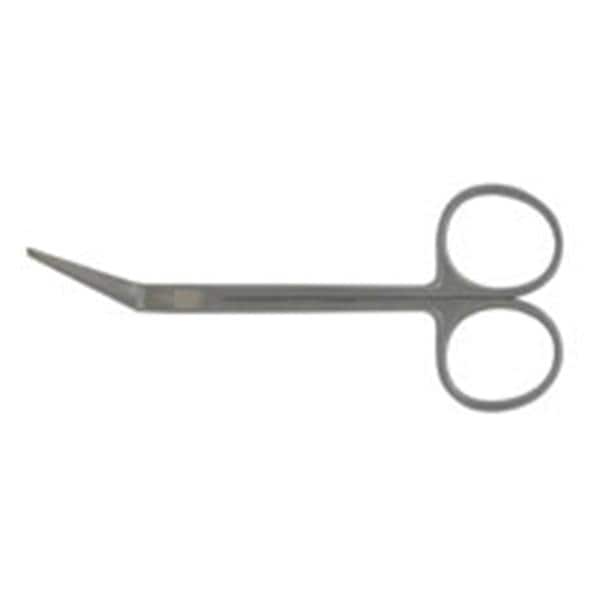 BR Surgical, LLC  Stitch Scissors Angled 4-1/2" Stainless Steel Non-Sterile Reusable Ea - WG08-84664