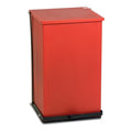 Detecto Scales Co Can Biohazard Baked Epoxy/Steel 17-5/8x16.81x27-1/2" Self-Closing Lid Each - P-100R