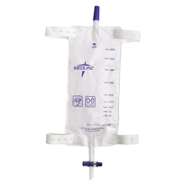 Medline Industries Inc Urinary Leg Bag 6mL Disposable - DYND12584