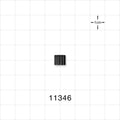 Luer Lock Ring, Black -  - 11346