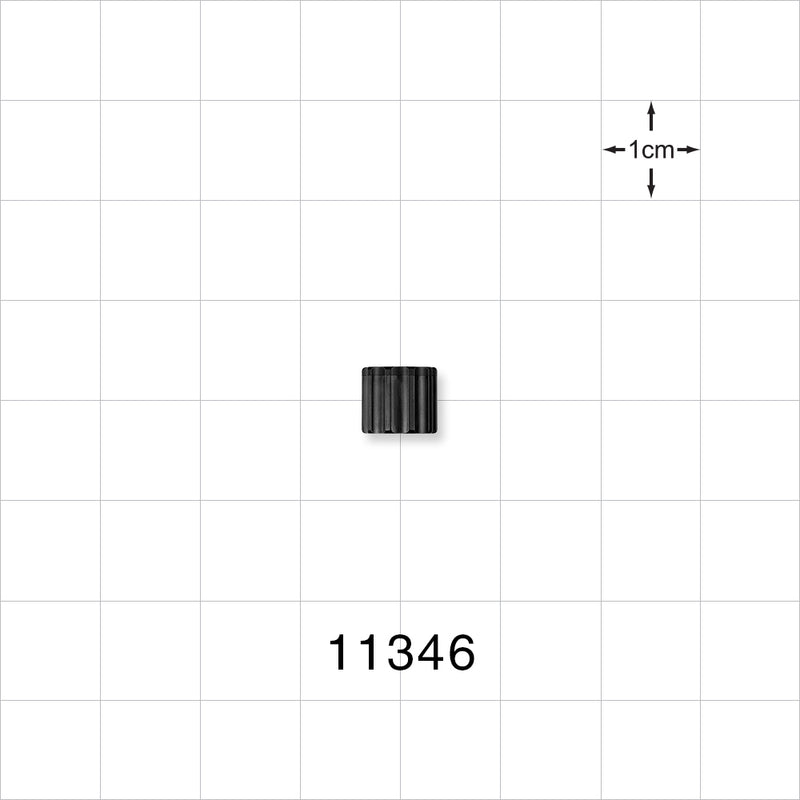 Luer Lock Ring, Black -  - 11346