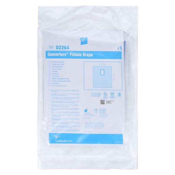 Medical Concepts Develop 24x31" Sterile Surgical Drape 3x9" Fenestrated - D2264