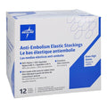 Medline Industries Inc -EMS Anti-Embolism Stocking Knee High Open Toe Large White MDS160664
