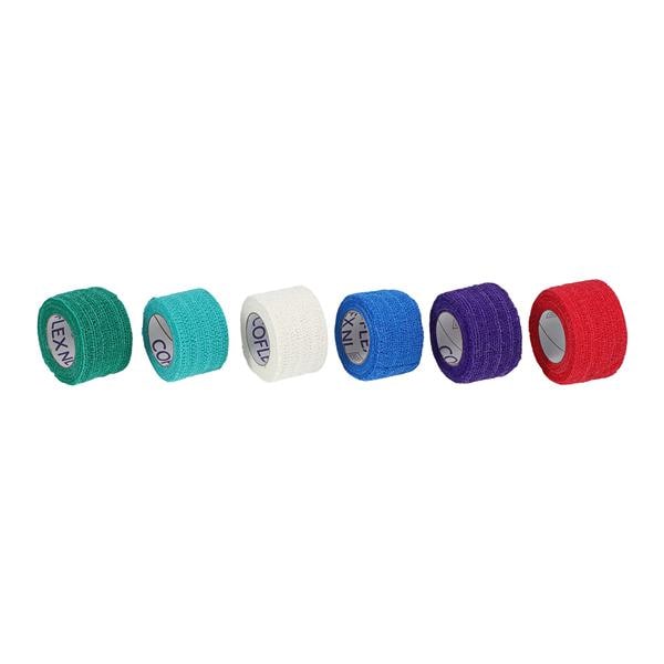 Andover Coated Products -CoFlex NL Compression Bandage Elastic 1.5"x5yd Rainbow Non-Sterile 48/Case 5150RB-048