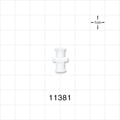 Female Luer Lock, Female Luer Lock, White -  - 11381