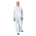 Medline Industries Inc Staff Coverall Heavyweight Polypropylene 4X Large White 25/Ca - NONCV150XXXXL