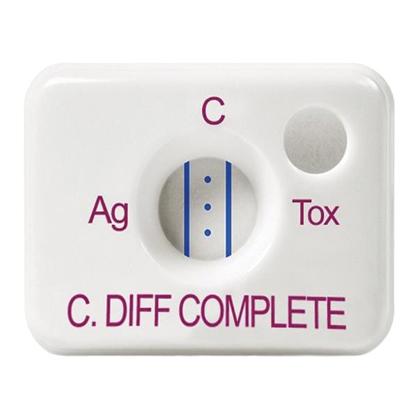 TechLab Inc Quik Chek Complete C. Difficile Test Moderately Complex For GDH/Toxins A&B 1/Kt - 30525C