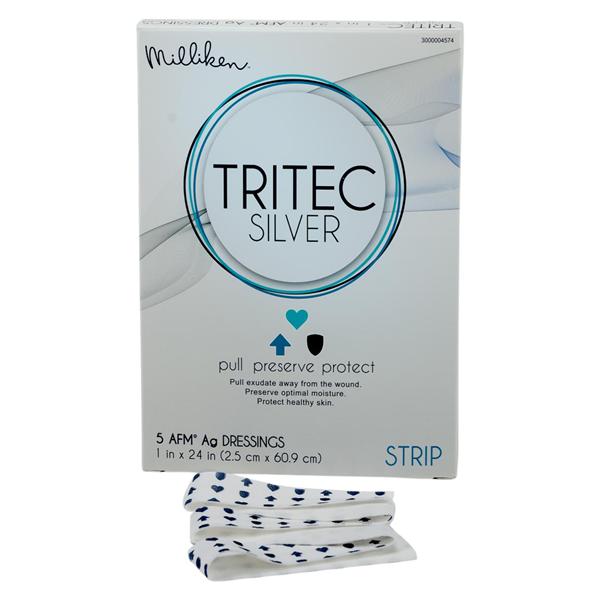 Medline Industries Inc TRITEC Silver Ionic Silver Dressing 1x24"  - MCZ3000004574