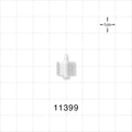 Male Luer Lock, Barbed, Natural - Fits 1/16 inch ID Tubing (0.063 inch, 1.59 mm) - 11398
